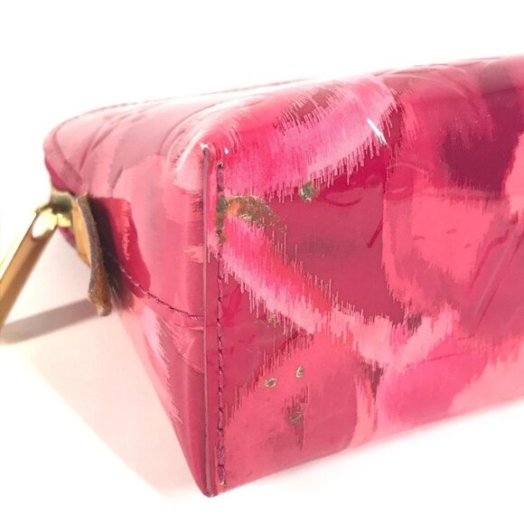 LOUIS VUITTON M90045 MonogramVernis Pochette-cosmetics-Ikat Cosmetic Pouch - Picture 3 of 14